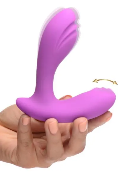 10 X G Pearl G Spot Stimulator With Moving Beads Purple Inmi Female Sex Toys