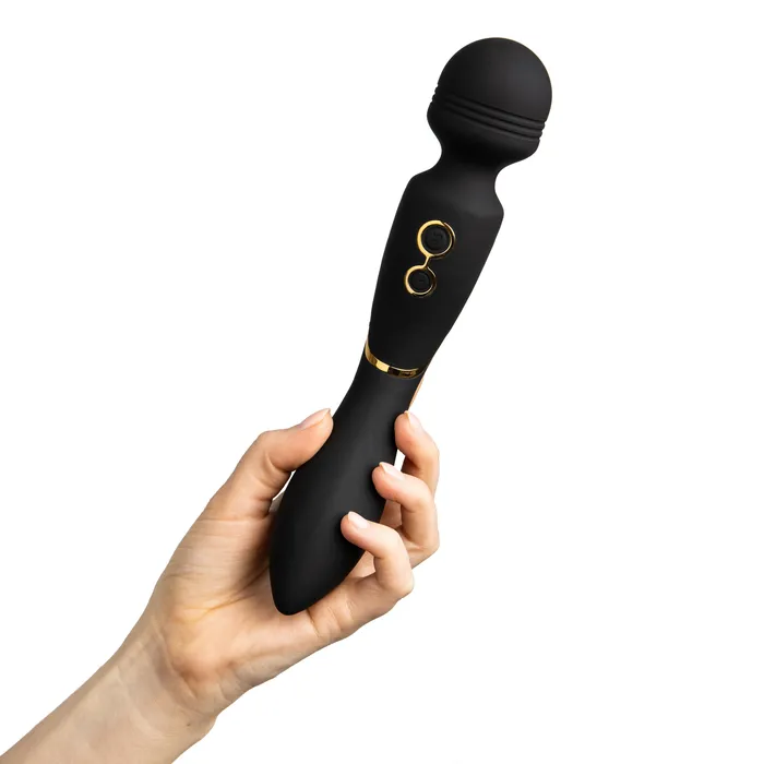 Adult Time NZ Share Satisfaction Maya Luxury Double Ended Wand Female Sex Toys