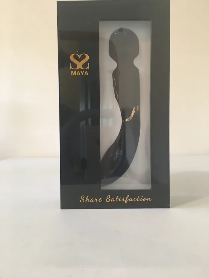 Adult Time NZ Share Satisfaction Maya Luxury Double Ended Wand Female Sex Toys