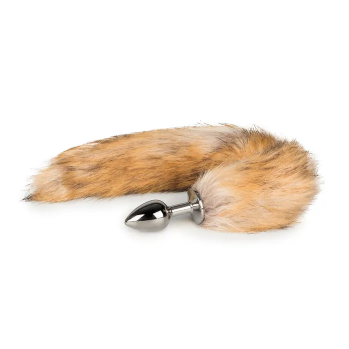 Anal Easytoys Fetish Collection Fox Tail No 1 Silver Plug