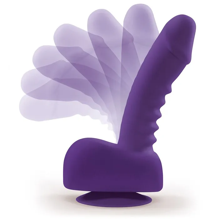 Anal Lovetwoo Uprize Remote Control Rising 6 Inch Vibrating Realistic Dildo Purple