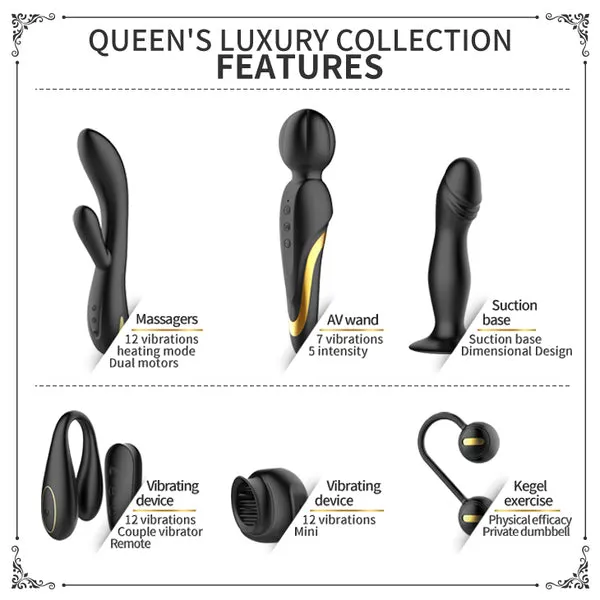 Anal Mini Queens Luxury Collection Black Pretty Love