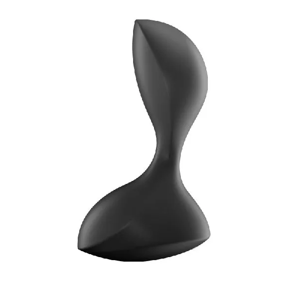 Anal Satisfyer Connect App Vibrating Anal Plug Sweet Seal Black