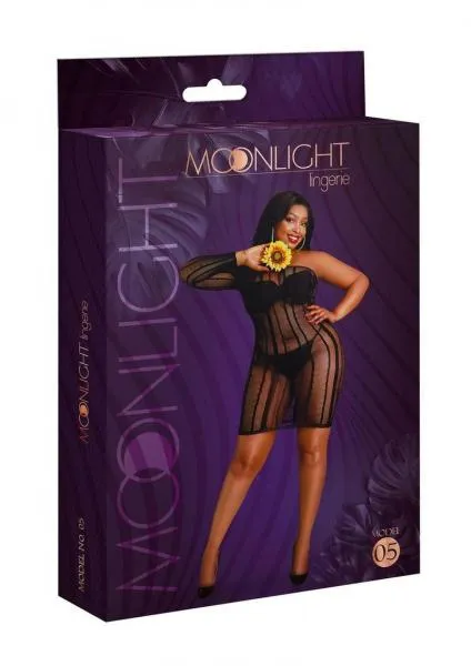 Anal Seductucom Moonlight Plus Model 05 Black Dress