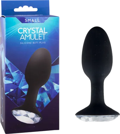 Anal Seven Creations Crystal Amulet Silicone Buttplug Small