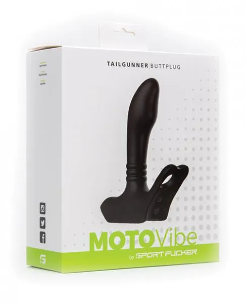 Anal Sport Fcker Sport FCker Motovibe Tailgunner Butt Plug Black