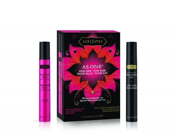 As One For Her For Him 2 Intimate Gels 12ml Kama Sutra Anal