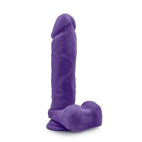 Au Naturel Bold Massive 9 Inches Dildo Purple Blush Dildos