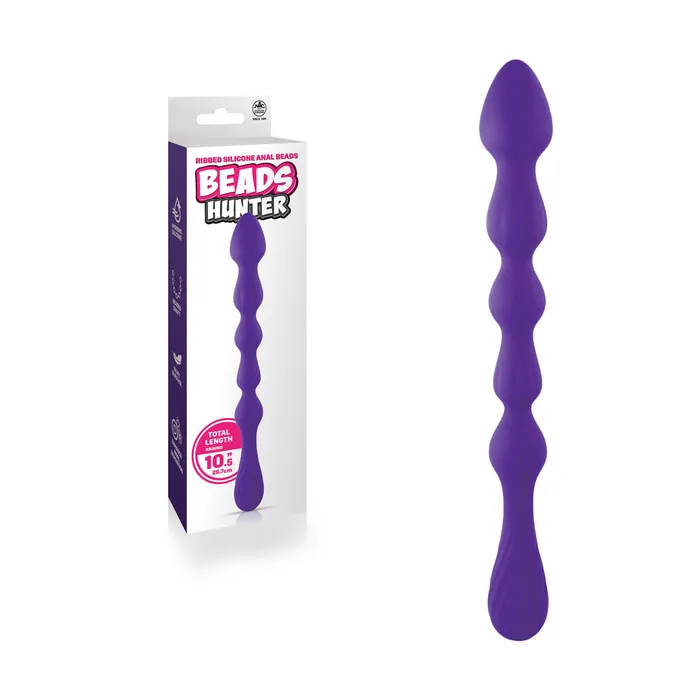 Beads Hunter Purple Purple 267 cm Anal Beads Excellent Power Anal