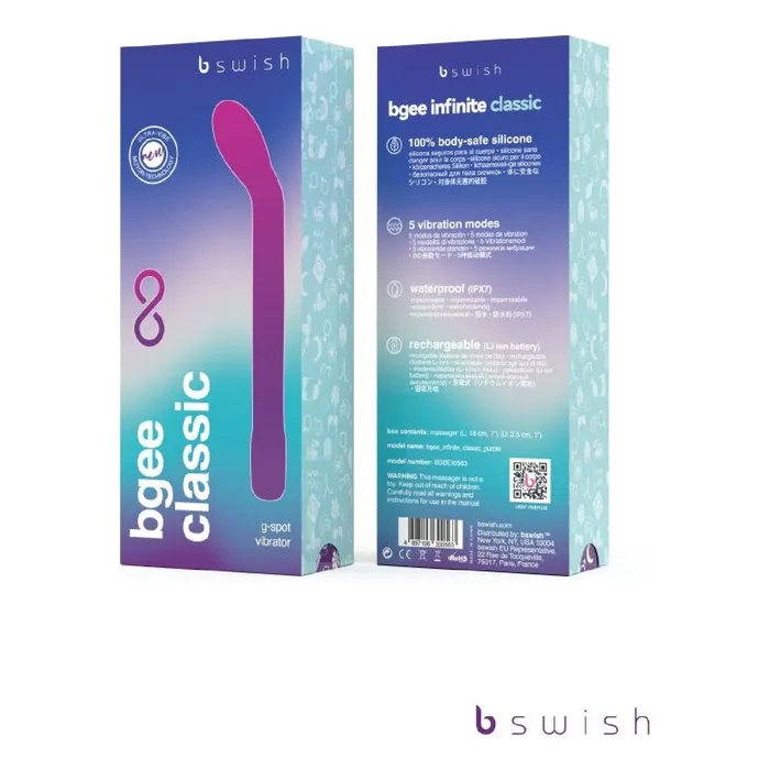 Bgee Infinite Classic Purple Bswish Vibrators