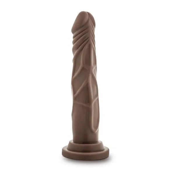 Blush Dr Skin Basic 75 Inches Chocolate Brown Dildo Dildos