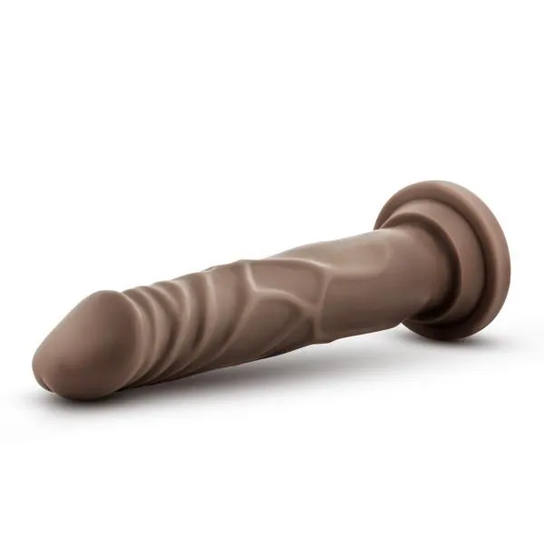 Blush Dr Skin Basic 75 Inches Chocolate Brown Dildo Dildos