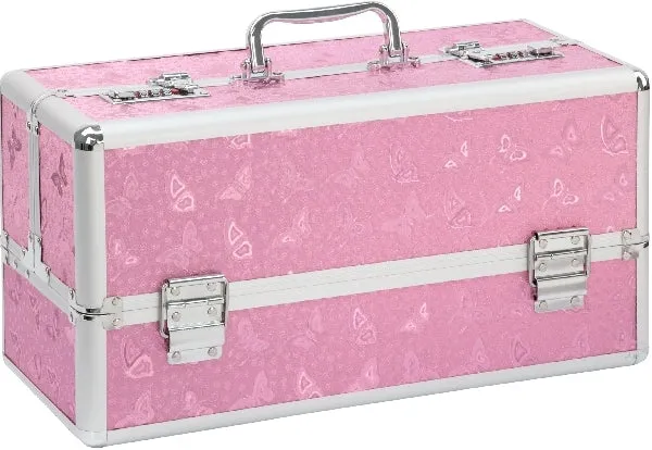 BMS Factory Lockable Large Vibrator Case Pink Vibrators