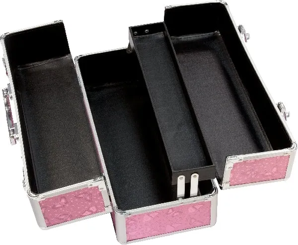 BMS Factory Lockable Large Vibrator Case Pink Vibrators