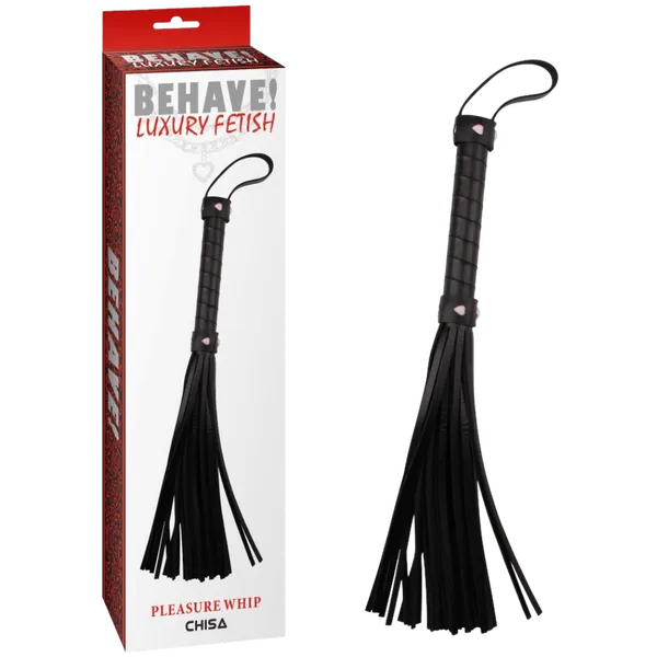 Chisa Anal Pleasure Whip Black