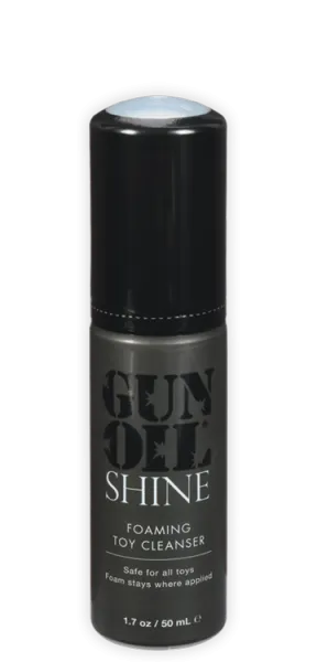 Couples Gun Oil Shine Foaming Toy Cleanser 17oz Gun Oil