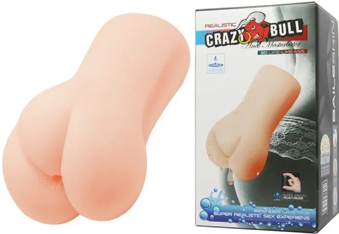 Crazy Bull Dildos Water Activated 3D LifeLike Ass Flesh