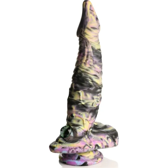 Creature Cocks Cyclops Monster Silicone Dildo MultiColoured XR Brands Dildos