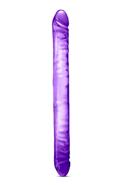 Dildos Blush Novelties B Yours Double Dildo 18 Purple