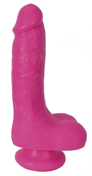 Dildos Curve Novelties Simply Sweet Poppin Pink Pecker 7 Inches Dildo