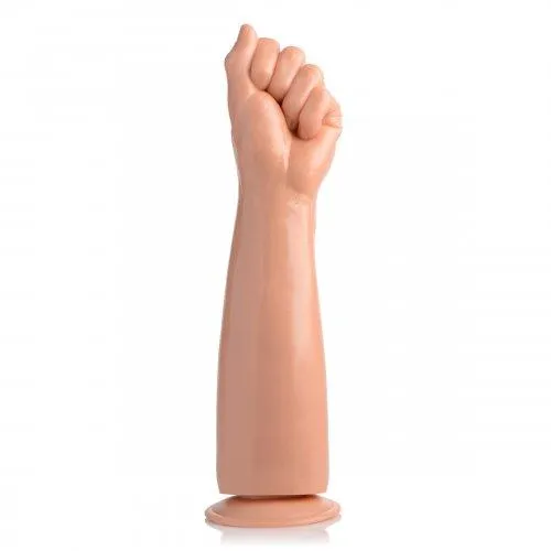 Dildos Fisto Clenched Fist Dildo Beige Master Series