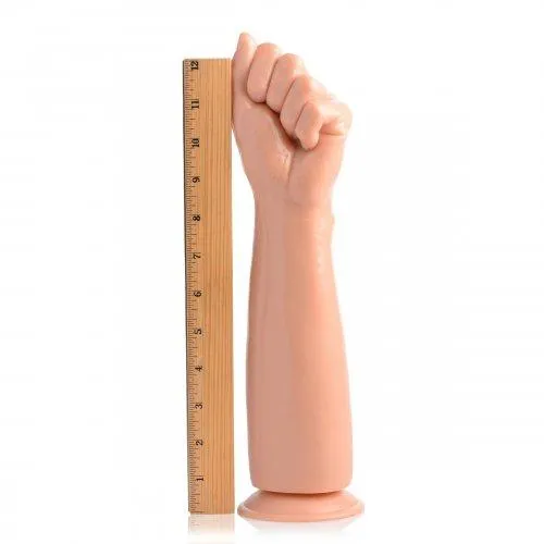 Dildos Fisto Clenched Fist Dildo Beige Master Series