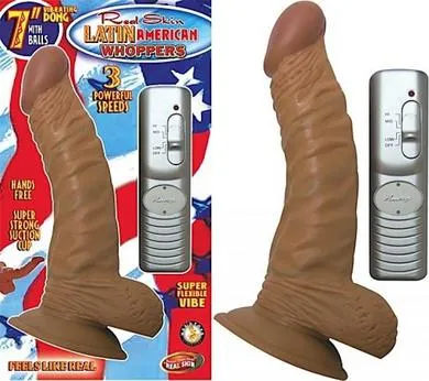 Dildos Nasstoys Latin American Whoppers 7 Vibrating Dong