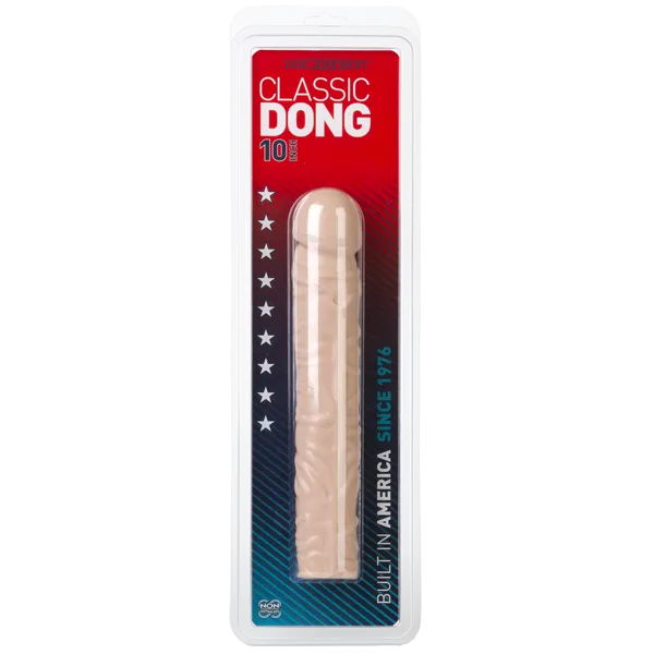 Doc Johnson Classic Dong 10 Inches Beige Dildos