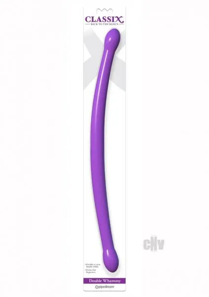 Double Whammy Purple Pipedream Vibrators