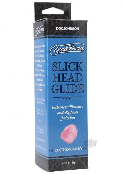 Enhancers Doc Johnson Goodhead Slick Head Cotton Candy 4oz