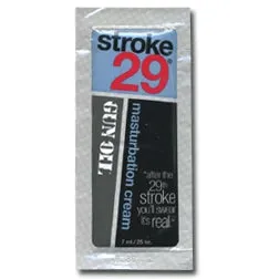 Enhancers Seductucom Stroke 29 Masturbation Cream Foil Pack Each