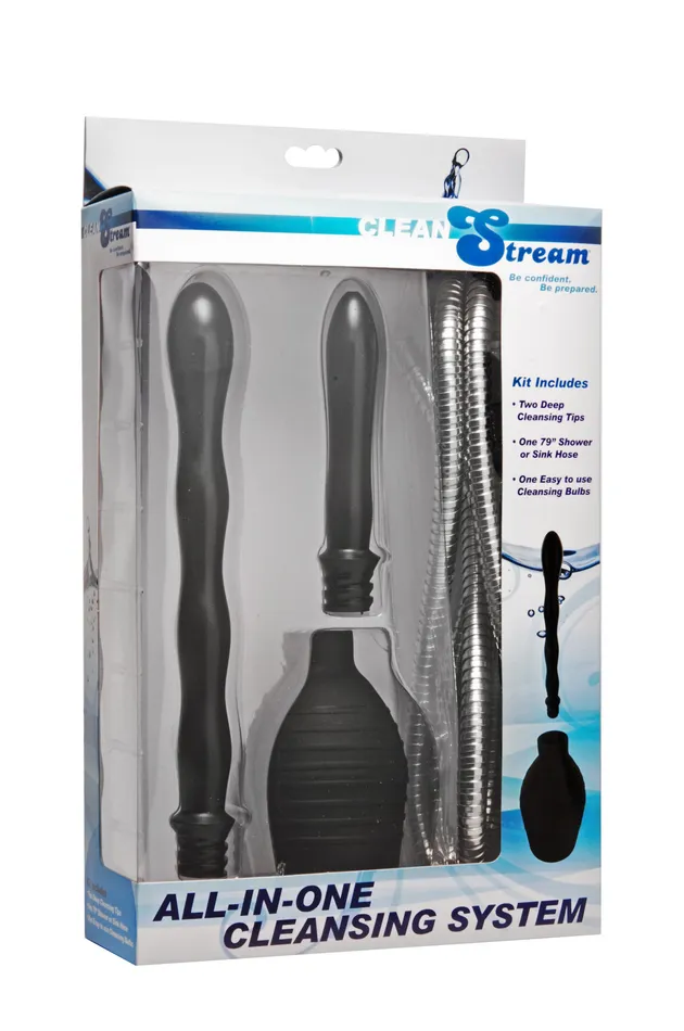 Female Sex Toys CleanStream All In One Shower Enema Cleansing System