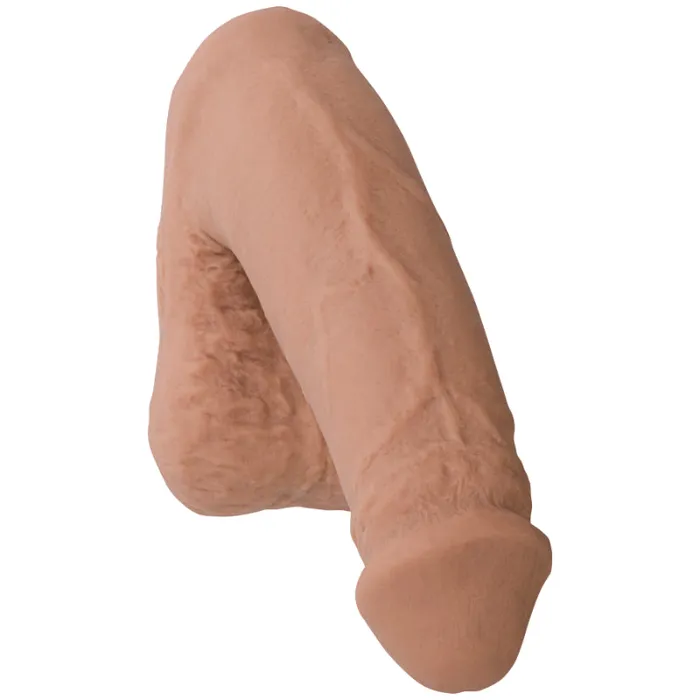 Female Sex Toys Doc Johnson Pack It Heavy Realistic Dildo Caramel