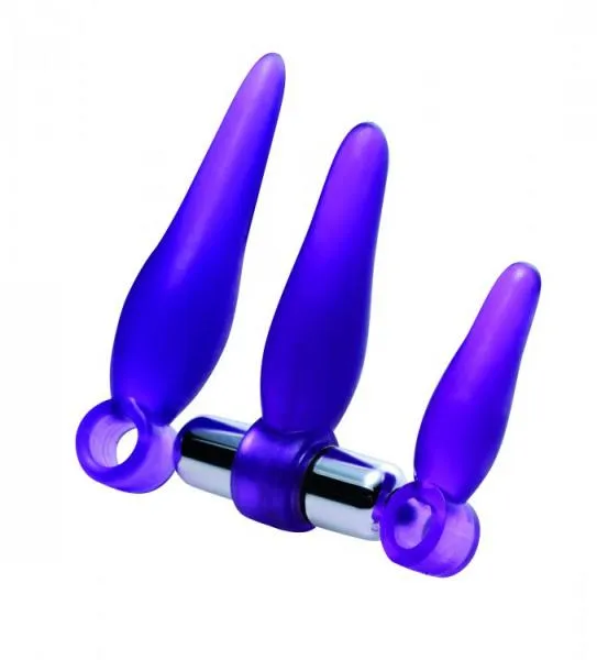 Female Sex Toys Fanny Fiddlers 3 Piece Finger Rimmer With Vibrating Bullet Frisky