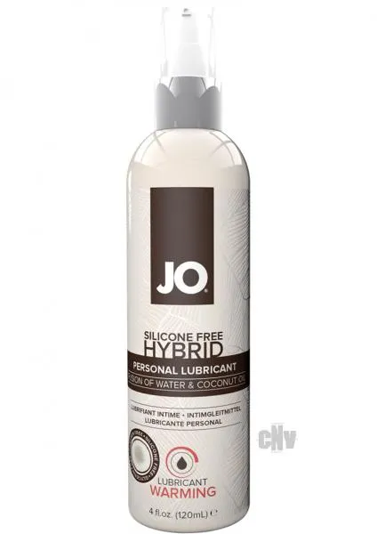 Female Sex Toys Jo Silicone Free Hybrid Lubricant Warming With Coconut 4oz System Jo