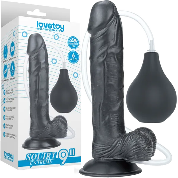 Female Sex Toys Lovetoy Squirt Extreme 9 Squirting Dildo Multiple Colours