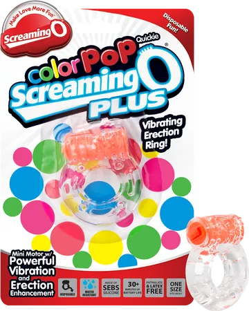 Female Sex Toys Screaming O Color Pop Quickie Plus Multiple Colours Screaming O