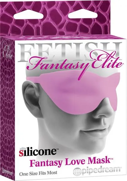 Fetish Fantasy Elite Vibrators Fetish Fantasy Elite Silicone Fantasy Love Mask Pink