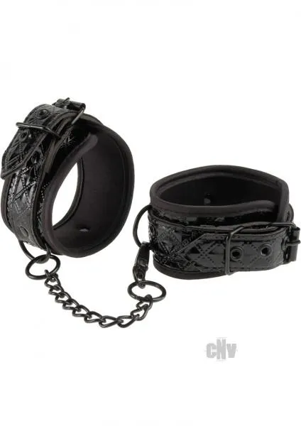 Fetish Fantasy Limited Edition Anal Couture Cuffs Black