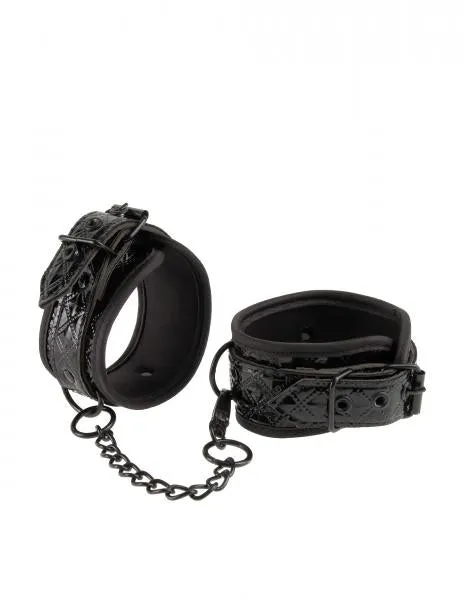 Fetish Fantasy Limited Edition Anal Couture Cuffs Black