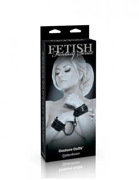 Fetish Fantasy Limited Edition Anal Couture Cuffs Black