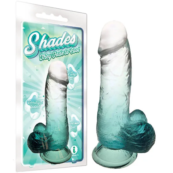 Icon Brands Dildos Icees 6IN Jelly TPR Dong Emerald 