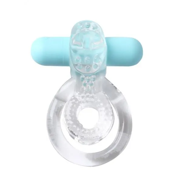 Jayden Vibrating Erection Enhancer Clear Ring Maia Toys Male Sex Toys