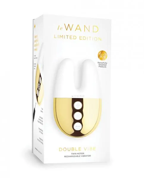 Le Wand Double Vibe White Gold Le Wand Vibrators