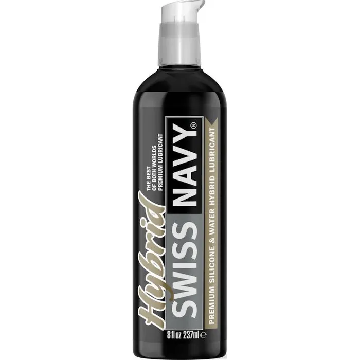 Lubricants Swiss Navy Swiss Navy Hybrid Lubricant 8oz237ml