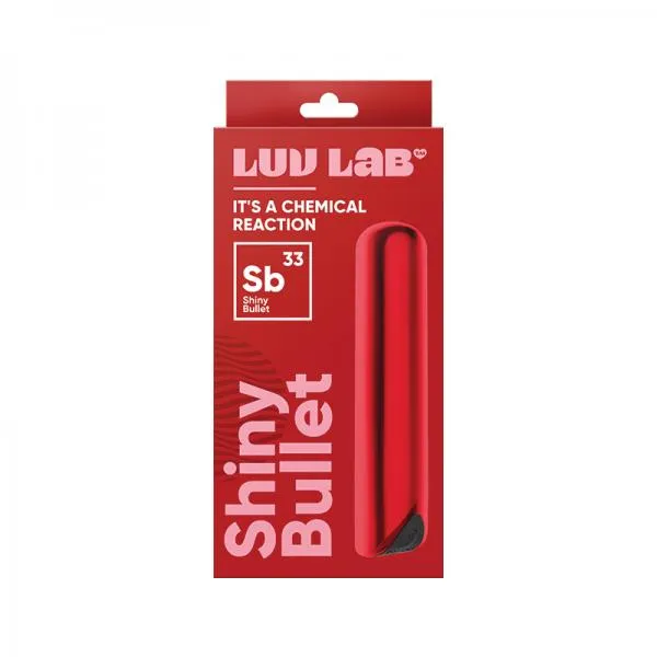 Luv Lab Sb33 Shiny Bullet Red Luv Inc Vibrators