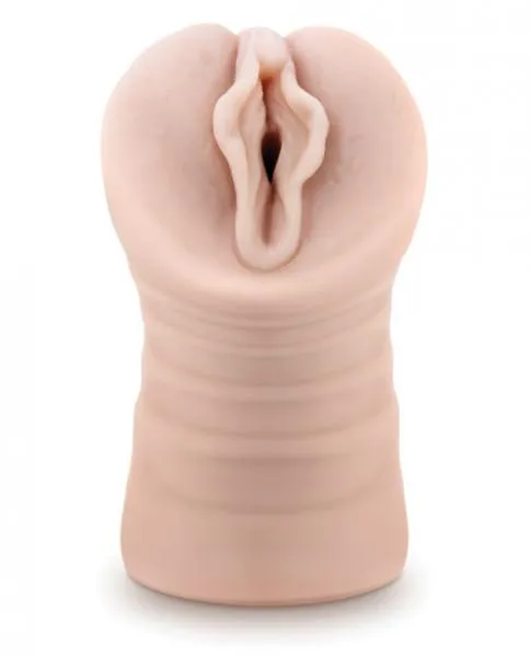 M For Men Ashley Vagina Shaped Beige Stroker Blush Male Sex Toys