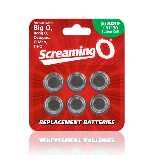 Male Sex Toys Adult Time NZ Size AG10 batteries Sold as Single Blister Pack of 6