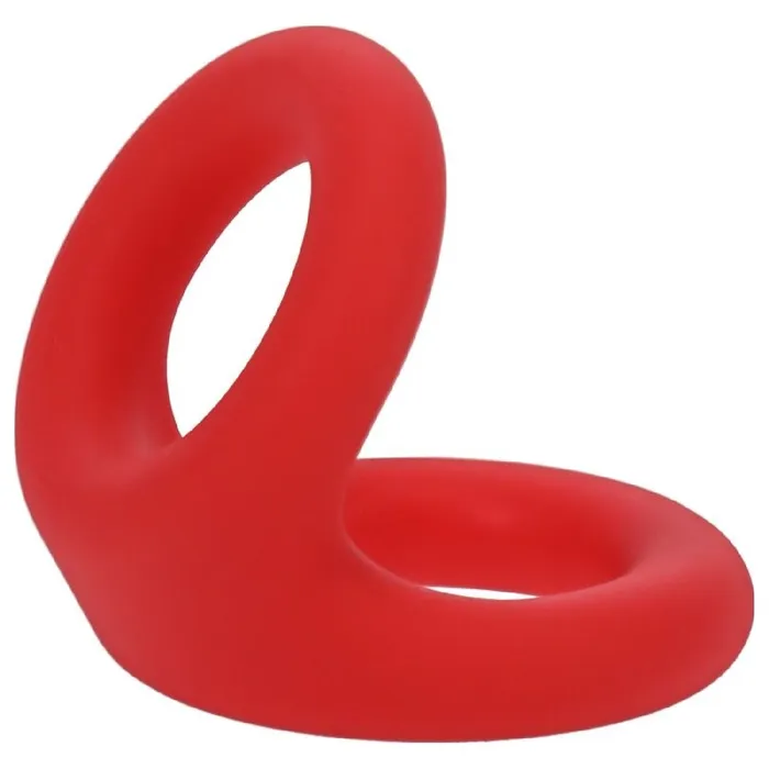 Male Sex Toys Tantus Uplift Silicone Cock Ring Crimson Red