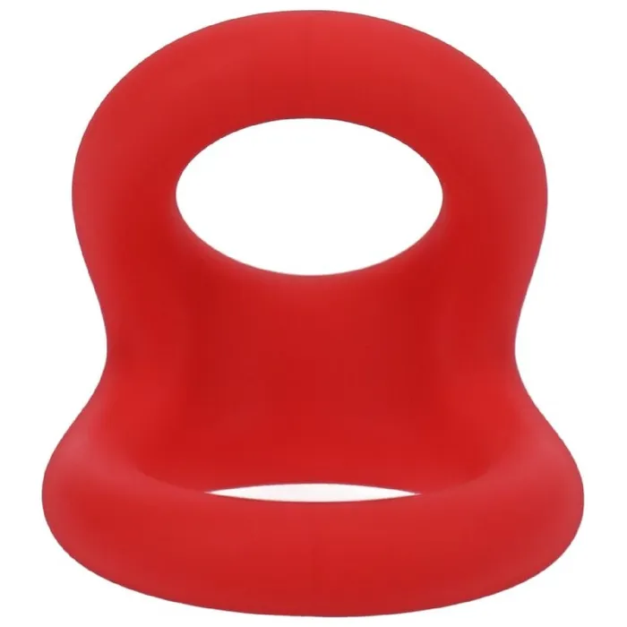 Male Sex Toys Tantus Uplift Silicone Cock Ring Crimson Red